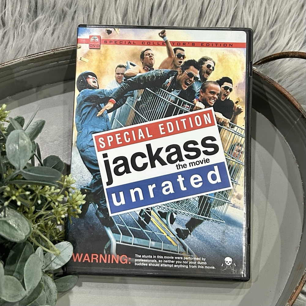 Jackass: the Movie (DVD, 2002) Special Collectors Edition